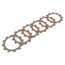 Clutch Friction Plate Set BGM Pro Suitable For Stingworks Sei Giorni Gp Vespa Wideframe 1953-1959