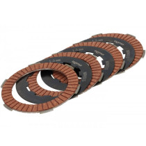 Clutch Friction Plate Set Incl. Steel Plates BGM Pro Type Cr80 Alu  4 Friction Plates