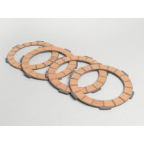 Clutch Friction Plate Set Surflex 4 Friction Plates Lambretta (series 13)