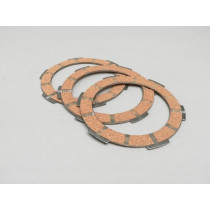 Clutch Plate Set Vespa Smallframe 3 Friction Plates Type Pk Xl2 (3 Plate Type)