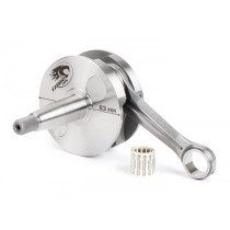 Crankshaft Fabbri Racing (con Rod By Primatist, For Reed Valve Intake, Webs=Ø83mm,fits Without Machining) Full Circle, 51mm Stroke, 97mm Connecting Rod