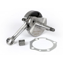 Crankshaft Pinasco Racing, Rotary Valve, Stroke 60mm, Conrod 110mm  Extra Wide Crank Web (17.95mm) For Engine Case Pn26482041
