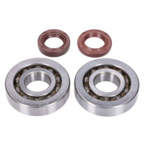 Crankshaft Bearing Set Naraku Fkm Heavy Duty For Piaggio
