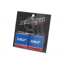 Crankshaft Bearing Set Naraku Skf Metal Cage For Piaggio