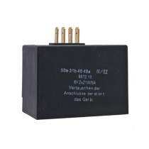 Charge Controller / Flasher Relay 6v 2x21w, 5a 101 Octane For Simson Sr50