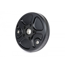 Bearing Plate Rear Wheel Mcrwk Piaggio Boxer 1 And Boxer 2 Cnc Aluminium Black