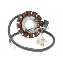 Ontsteking Stator -101 OCTANE- 12 Pole voor Minarelli AM6 Power Up (Moric)
