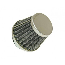 Air Filter 101 Octane Power 35mm Carburetor Connection Chrome