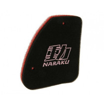 Air Filter Foam Insert Naraku Double Layer For Peugeot Vertical