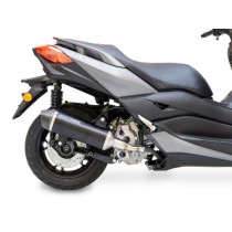 Exhaust Malossi Rx, Black Edition Yamaha X Max 300 Ie 4t Lc Euro4 2017->