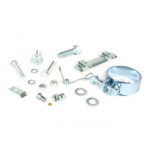 Mounting Kit Grimeca Front Axle Ø20mm Fixing Of Grimeca Semihydraulic Master Brake Cylinder On Handlebar Tube (20mm)