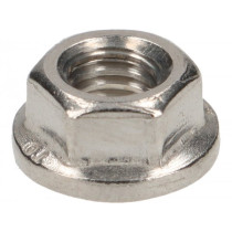 Nut With Flange Din 6923- M5  Stainless Steel