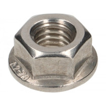 Nut With Serrated Flange Din 6923- M8  Stainless Steel
