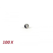 Selflocking Nut Din 985 Inox 100 Pcs  M5