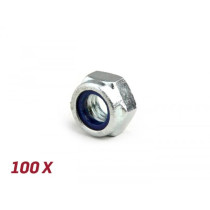 Selflocking Nut Din 985 M6  100 Pcs