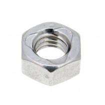 Hex Lock Nuts 101 Octane Din980 M8 Stainless Steel A2 (50 Pcs)