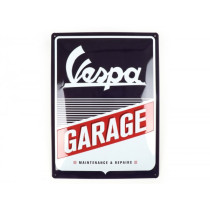 Reklameschild -Nostalgic Art- Vespa "Garage", 30x40cm