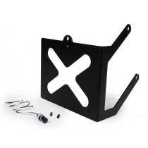 Licence Plate Holder, Side Jailbreak Customs, Stainless Steel Black