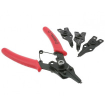 Snaplock Ring Pliers Tool Kit 1050mm  4 Interchangeable Tips 101 Octane