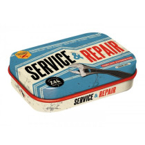Pillbox Nostalgic Art "service & Repair"  4x6x2cm