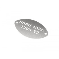 Badge Bsau Bsau 193a 1990 T2