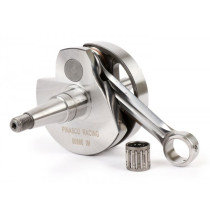 Crankshaft Pinasco Racing, Rotary Valve, Stroke 57mm, Conrod 110mm  Extra Wide Crank Web (17.95mm) For Engine Case Pn26482041