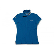 Polo-Shirt Damen -VESPA- blauww - S