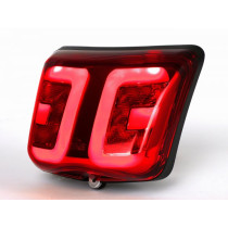Tail Light, Bezel Matt Black Power 1