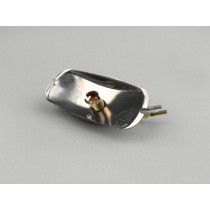 Taillight Lambretta Reflektor Only  Stainless Steel