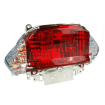 Tail Light Assy  White Turn Signal Lens  Emarked 101 Octane101 Octane For Baotian Bt49qt9