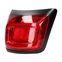 Taillight Piaggio Vespa Gtv Hpe 300 Rst 2023 Euro 5 Keyless Abs 4t 4v Lc (zapmd3108)  Matt Black