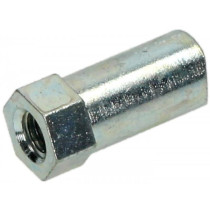 Knurled Nut Brake Cable M6 X 1,0 (used In Piaggio Scooter With Rear Drum Brake)