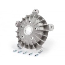 Front Wheel Hub 10" Vmc Racing V50 Style  Silver