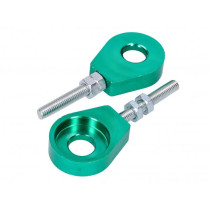 Chain Tensioner Set 101 Octane Aluminum Green Anodized 12mm