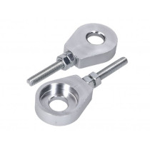 Chain Tensioner Set 101 Octane Aluminum Silver Anodized 12mm