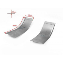 Reparaturblech Trittbrett voorkant onder (links of Rechts) premium  1 Stuks