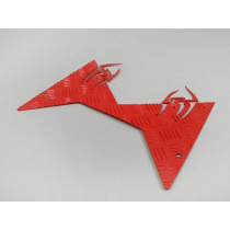 Runningboard Alloy Df Opticparts Style 16  Red