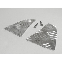 Traanplaat Alu Vordere Fußablage df Opticparts (Baotian, CPI, Flex Tech)