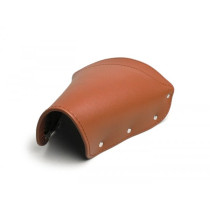 Saddle Cover Lambretta Rear  Brown (rectangular Shape)