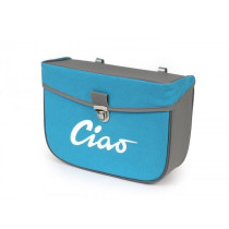 Saddlebag Moto Nostra Ciao Turquoise Grey