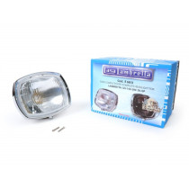 Koplamp Compleet incl. Zierring en Birnenfassung casa Lambretta  Glas)
