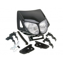 Headlight Mask 101 Octaneenduro Dual Optics Black