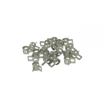 Hose Clamps 6mm  20 Pieces 101 Octane Universal