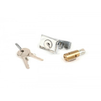 Schlossset piaggio (nos) (Originele Neiman) 38,5x4mm  2teilig (lenkSlot + Gepäckfachschloss)
