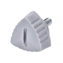 Side Cover Screw 15mm Grey 101 Octane For Puch Maxi