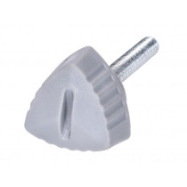 Side Cover Screw 36mm Grey 101 Octane For Puch Maxi