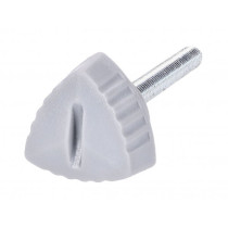 Side Cover Screw 46mm Grey 101 Octane For Puch Maxi