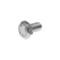 Hex Cap Screws / Tap Bolts 101 Octane Din933 M6x10 Full Thread Zinc Plated Steel (50 Pcs)