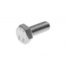 Hex Cap Screws / Tap Bolts 101 Octane Din933 M6x16 Full Thread Zinc Plated Steel (50 Pcs)