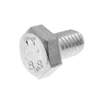 Hex Cap Screws / Tap Bolts 101 Octane Din933 M8x12 Full Thread Zinc Plated Steel (50 Pcs)